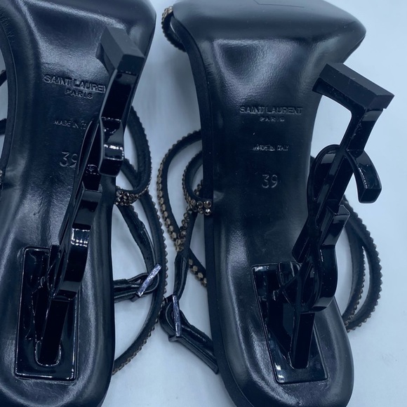 Opyum YSL Strass Ankle-Strap Sandals - Picture 13 of 16